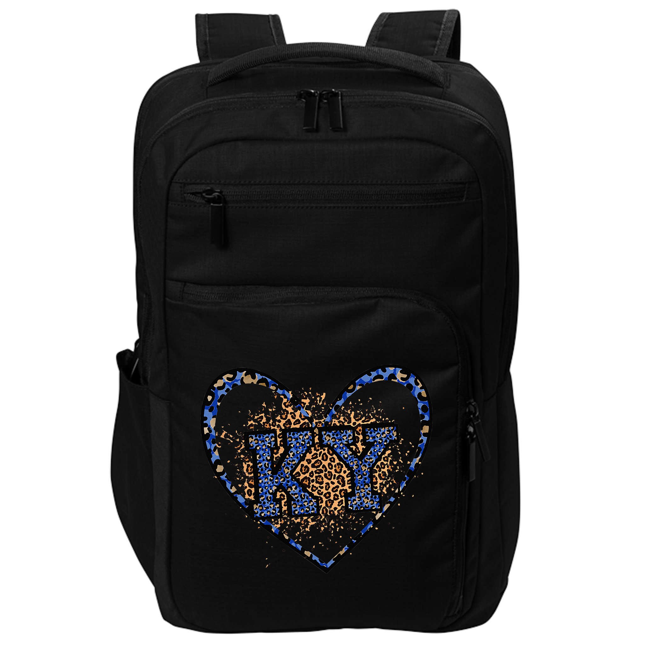 Kentucky Leopard Print KY Pride Kentucky Girl Cute State  Impact Tech Backpack