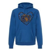 Kentucky Leopard Print KY Pride Kentucky Girl Cute State  Premium Hoodie