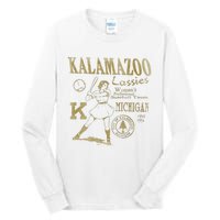 Kalamazoo Lassies Professional Women Baseball Team Tall Long Sleeve T-Shirt