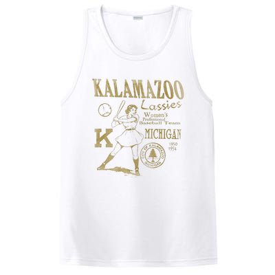 Kalamazoo Lassies Professional Women Baseball Team PosiCharge Competitor Tank