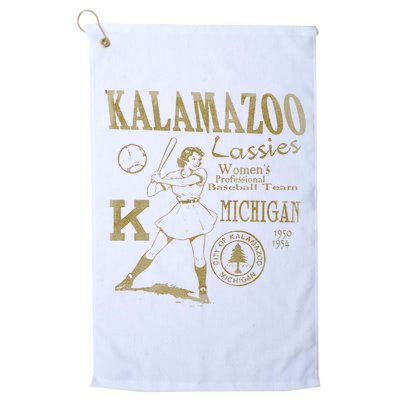 Kalamazoo Lassies Professional Women Baseball Team Golf Towel