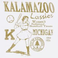 Kalamazoo Lassies Professional Women Baseball Team Kids Sweatshirt