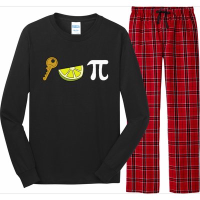 Key Lime Pie Dessert Food Pun Key Lime Pie Long Sleeve Pajama Set