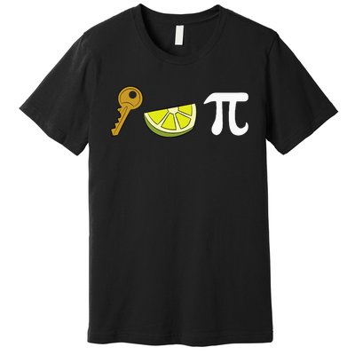 Key Lime Pie Dessert Food Pun Key Lime Pie Premium T-Shirt