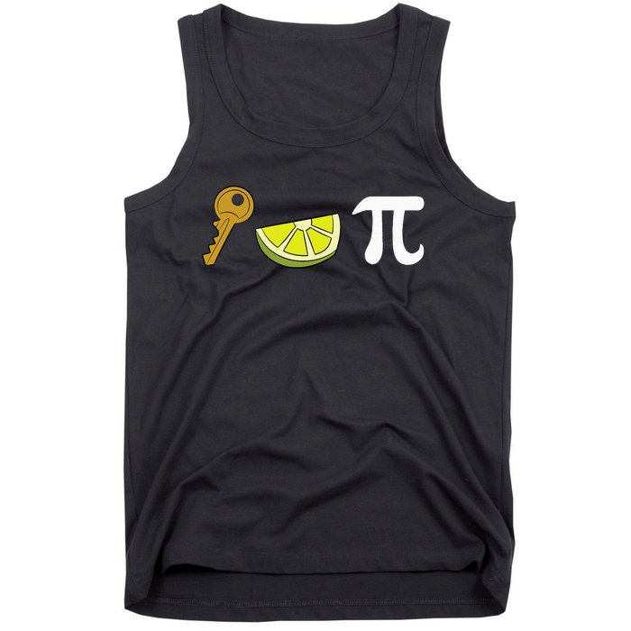 Key Lime Pie Dessert Food Pun Key Lime Pie Tank Top