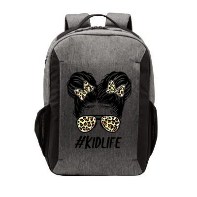 Kidlife Leopard Print #Momlife Mama Mimi Mommy Mother Day Gift Vector Backpack