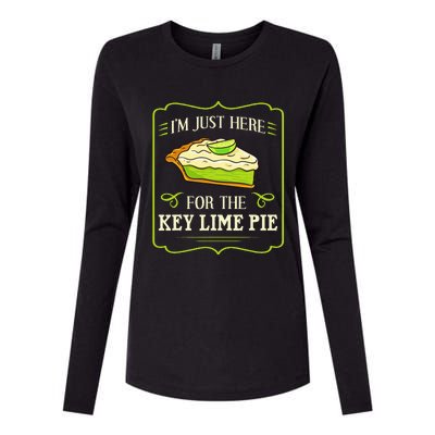 Key Lime Pie Recipe West Florida Womens Cotton Relaxed Long Sleeve T-Shirt