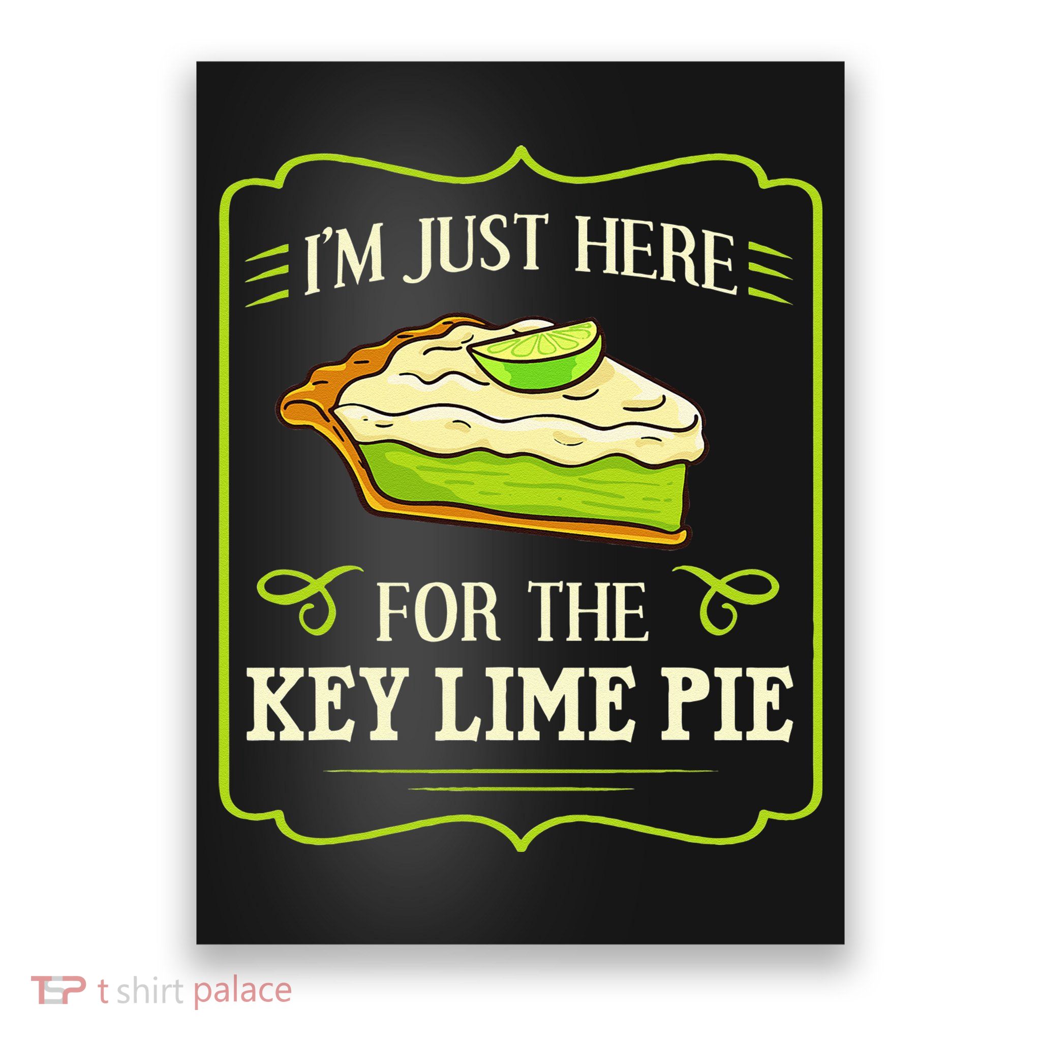 Key Lime Pie Recipe West Florida Poster