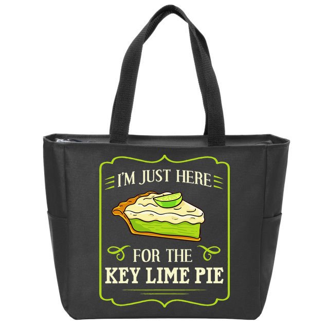 Key Lime Pie Recipe West Florida Zip Tote Bag