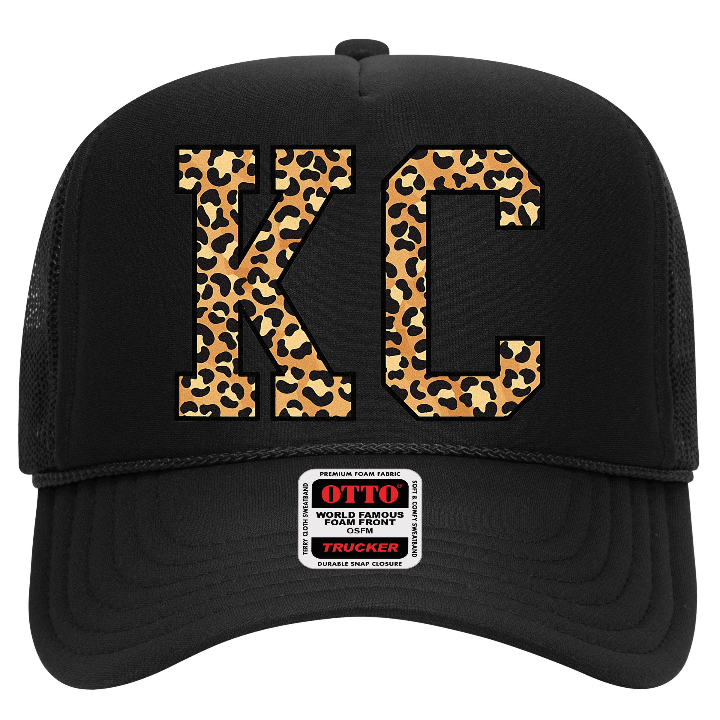 KC Leopard Pattern Wo Kansas City Hat