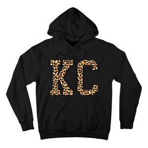 KC Leopard Pattern Wo Kansas City Tall Hoodie