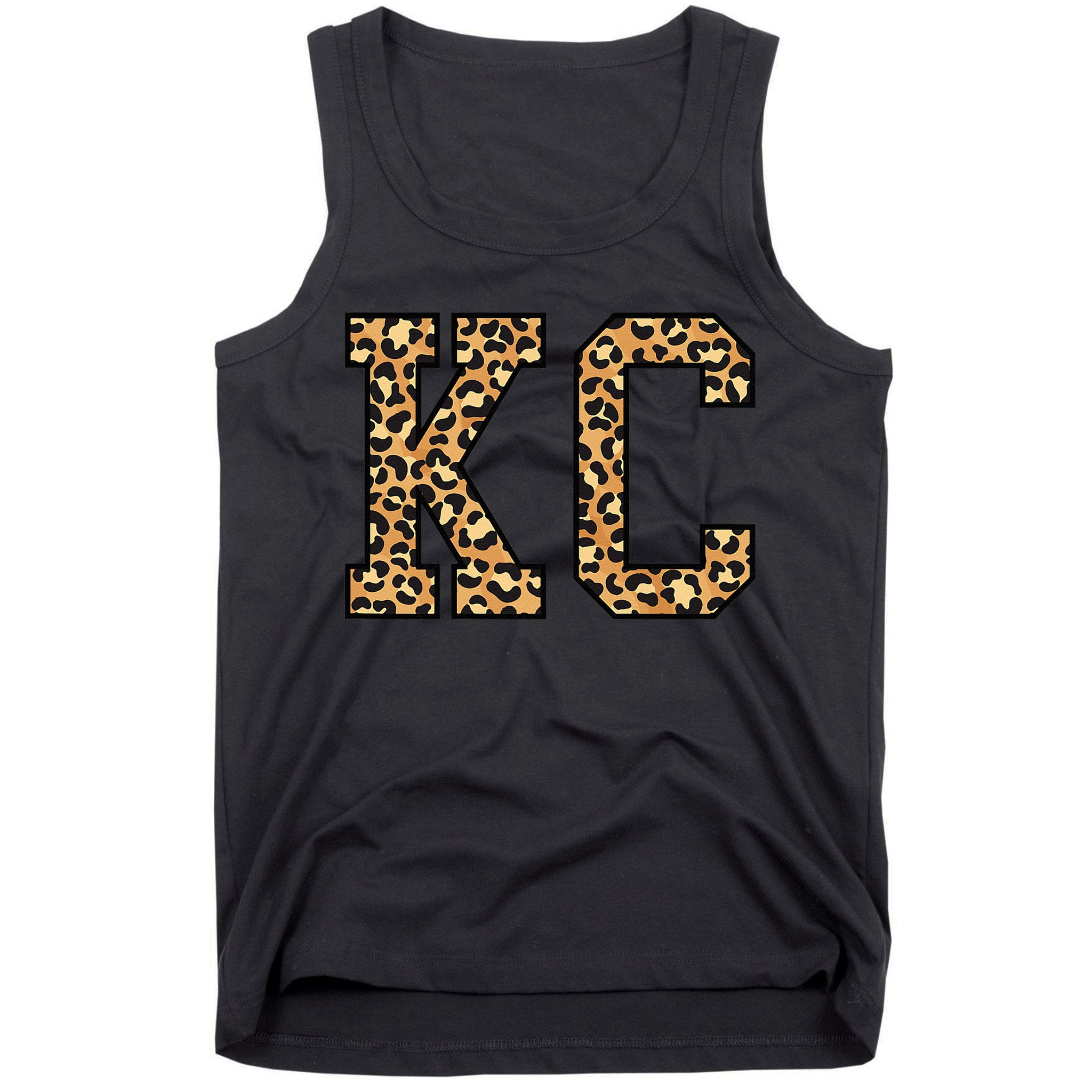 KC Leopard Pattern Wo Kansas City Tank Top