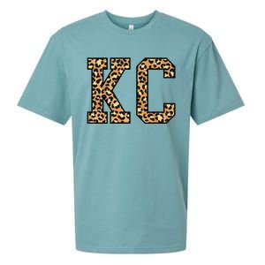 KC Leopard Pattern Wo Kansas City Sueded Cloud Jersey T-Shirt