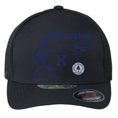 Kalamazoo Lassies Professional Women Baseball Team Flexfit Unipanel Trucker Cap