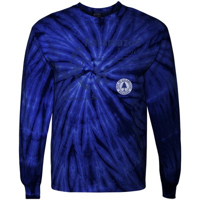 Kalamazoo Lassies Professional Women Baseball Team Tie-Dye Long Sleeve Shirt