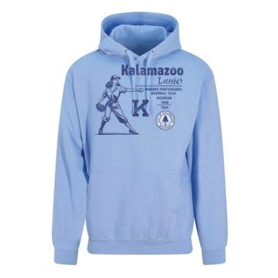 Kalamazoo Lassies Professional Women Baseball Team Unisex Surf Hoodie