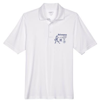 Kalamazoo Lassies Professional Women Baseball Team Men's Origin Performance Pique Polo