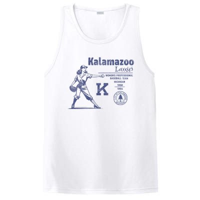 Kalamazoo Lassies Professional Women Baseball Team PosiCharge Competitor Tank