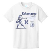 Kalamazoo Lassies Professional Women Baseball Team Kids T-Shirt