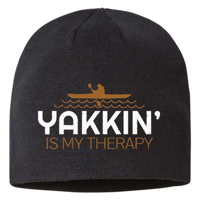 Kayak Lover Quote Gift Kayaking Accessories Equipment Gear Sustainable Beanie
