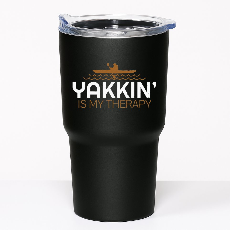 Kayak Lover Quote Gift Kayaking Accessories Equipment Gear Tumbler