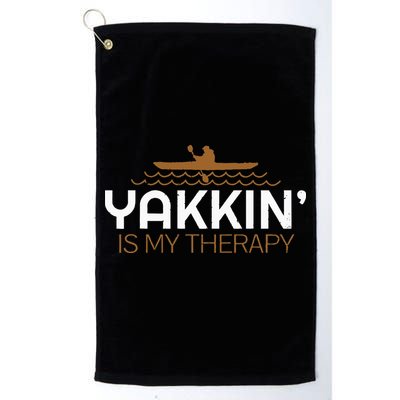Kayak Lover Quote Gift Kayaking Accessories Equipment Gear Golf Towel