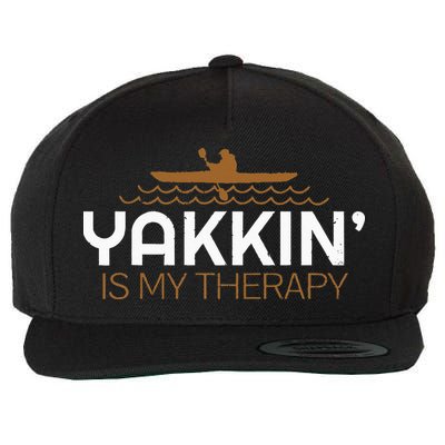 Kayak Lover Quote Gift Kayaking Accessories Equipment Gear Wool Snapback Cap