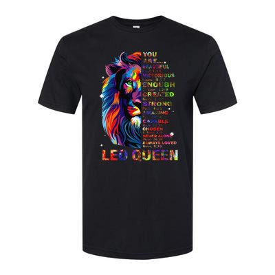 Ki Leo Queen Christian Bible Verse Costume Softstyle® CVC T-Shirt