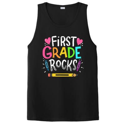 Kindness Leopard Rainbow Student Teacher Outfit Cute Be Kind PosiCharge Competitor Tank