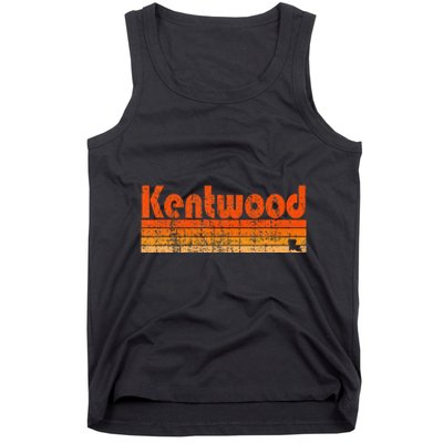 Kentwood Louisiana Retro 80s Style Tank Top