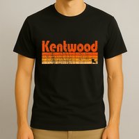 Kentwood Louisiana Retro 80s Style T-Shirt