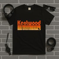 Kentwood Louisiana Retro 80s Style T-Shirt