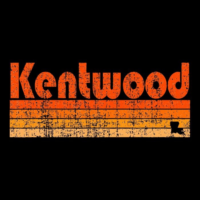 Kentwood Louisiana Retro 80s Style T-Shirt