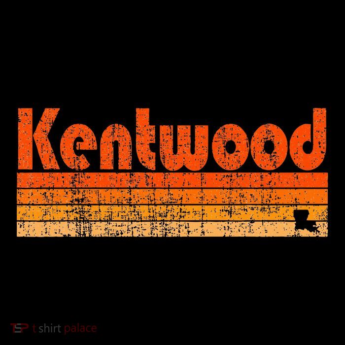 Kentwood Louisiana Retro 80s Style Tall T-Shirt