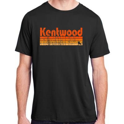 Kentwood Louisiana Retro 80s Style Adult ChromaSoft Performance T-Shirt