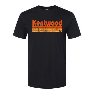 Kentwood Louisiana Retro 80s Style Softstyle CVC T-Shirt