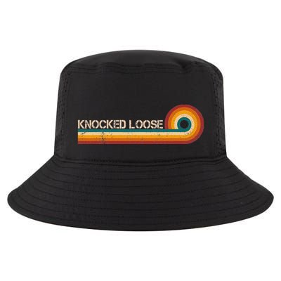 Knocked Loose Retro Stripes Musician Vintage Cool Comfort Performance Bucket Hat
