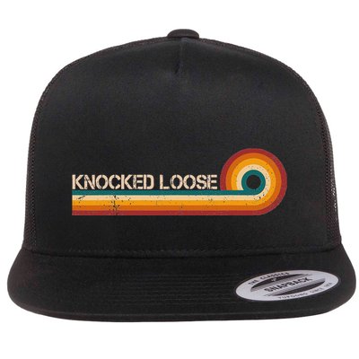 Knocked Loose Retro Stripes Musician Vintage Flatbill Hat
