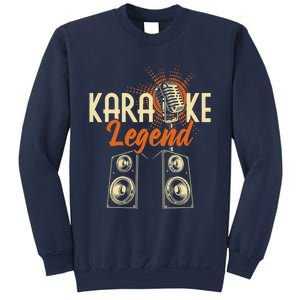 Karaoke Legend - Sing Music Bar Singer Singing Music Lover Sweatshirt