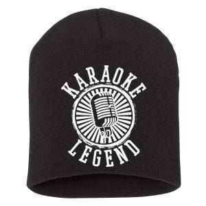 Karaoke Legend Singing Microphone Party Singer Gift Short Acrylic Beanie