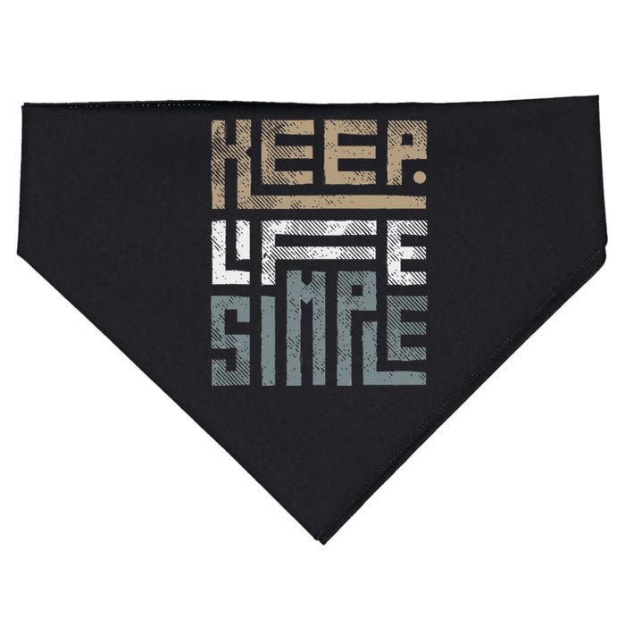 Keep Life Simple USA-Made Doggie Bandana