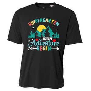 Kindergarten Let The Adventure Begin Back To School Costume Cooling Performance Crew T-Shirt