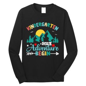 Kindergarten Let The Adventure Begin Back To School Costume Long Sleeve Shirt