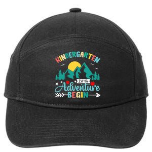 Kindergarten Let The Adventure Begin Back To School Costume 7-Panel Snapback Hat