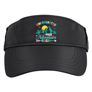 Kindergarten Let The Adventure Begin Back To School Costume Adult Drive Performance Visor