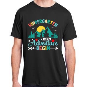 Kindergarten Let The Adventure Begin Back To School Costume Adult ChromaSoft Performance T-Shirt