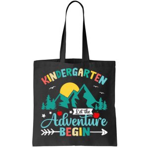 Kindergarten Let The Adventure Begin Back To School Costume Tote Bag