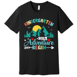 Kindergarten Let The Adventure Begin Back To School Costume Premium T-Shirt