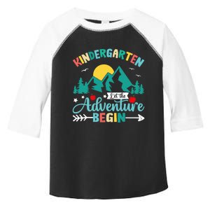 Kindergarten Let The Adventure Begin Back To School Costume Toddler Fine Jersey T-Shirt