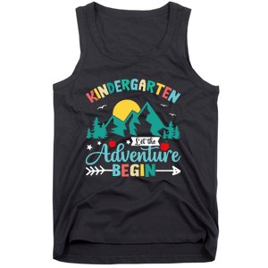 Kindergarten Let The Adventure Begin Back To School Costume Tank Top